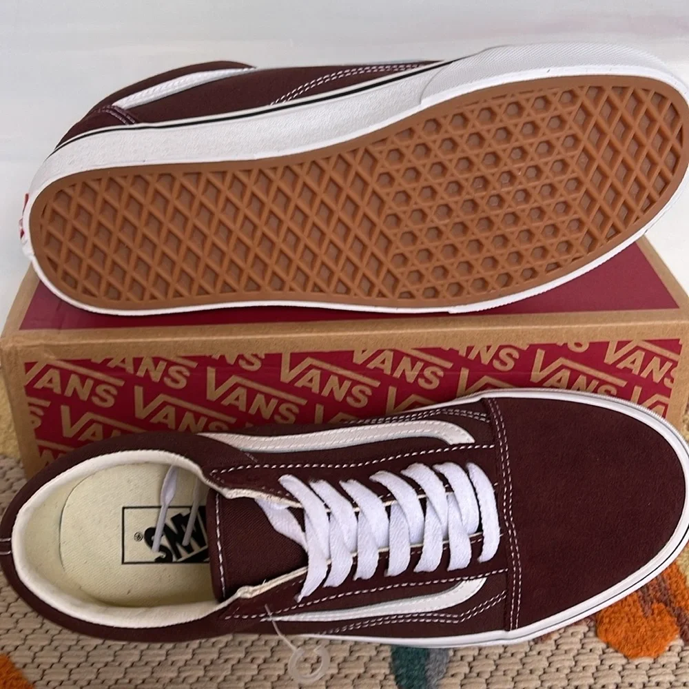 Vans Men’s Old Skool Color Theory Bitter Chocolate VN0005UF7YO Sneakers